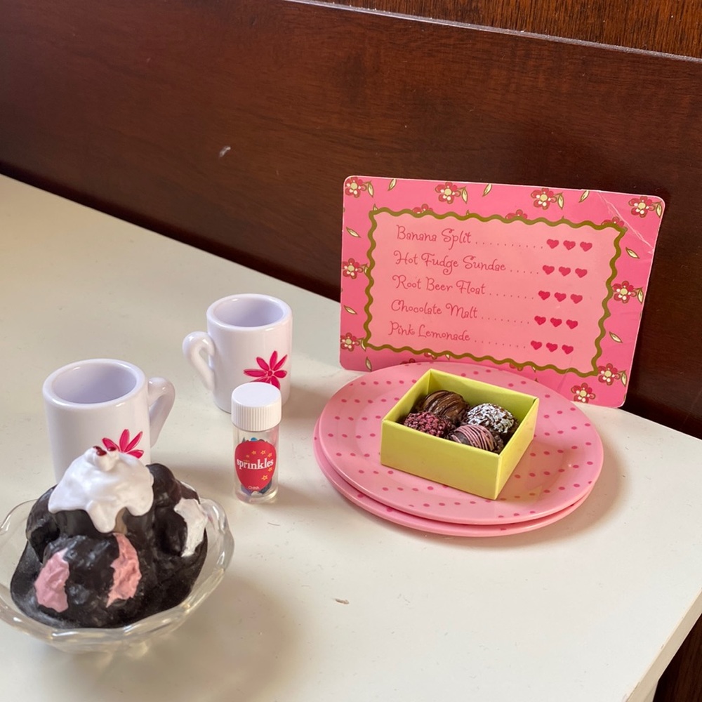 American girl baking and treats lot